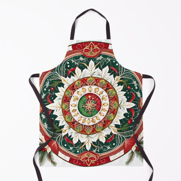 Item preview, Magical Christmas Mandala with Festive Details designed and sold by MandalasShops.