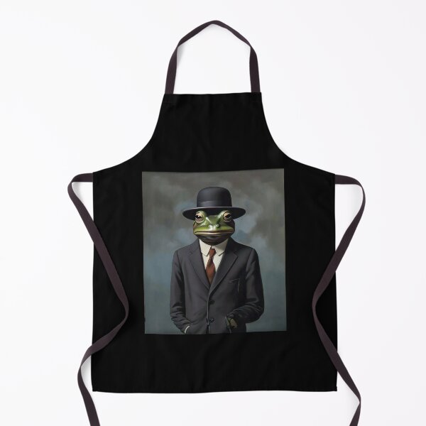 Item preview, Magritte-Inspired Frog Man designed and sold by vwcallais.