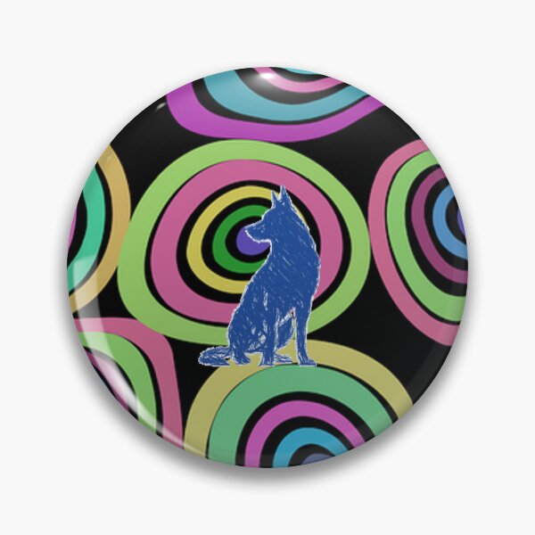 Item preview, German Shepherd in Kandinsky Style designed and sold by AMRansom.