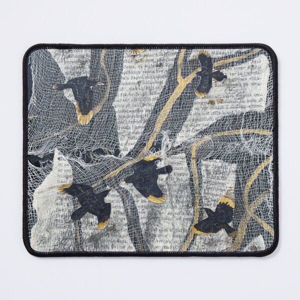 Item preview, Corvid kintsugi designed and sold by artcollisions.