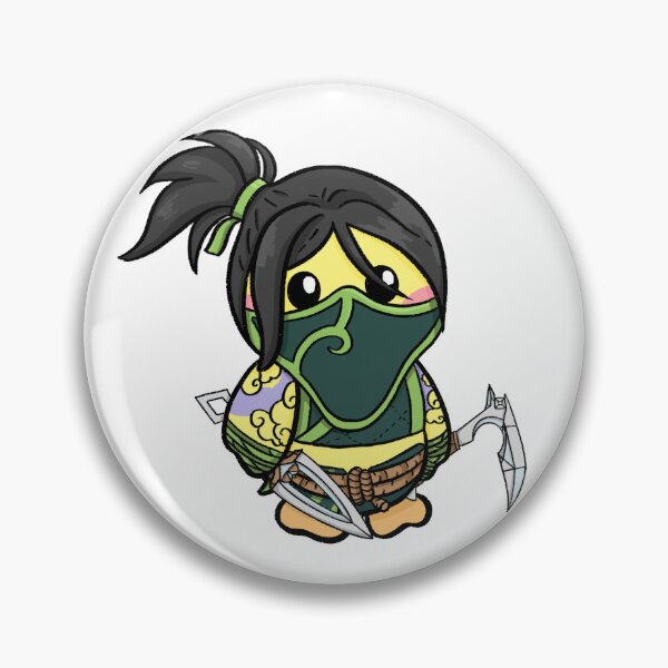 Item preview, Duck Dressed as a female assassin ninja from that one game designed and sold by AshsPixels.