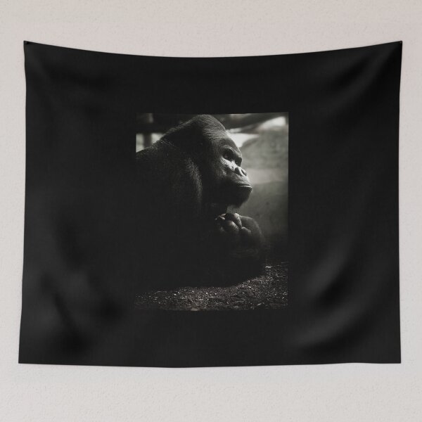 Item preview, The Thinker, Western Lowland Gorilla designed and sold by Kolmas-Paiva.