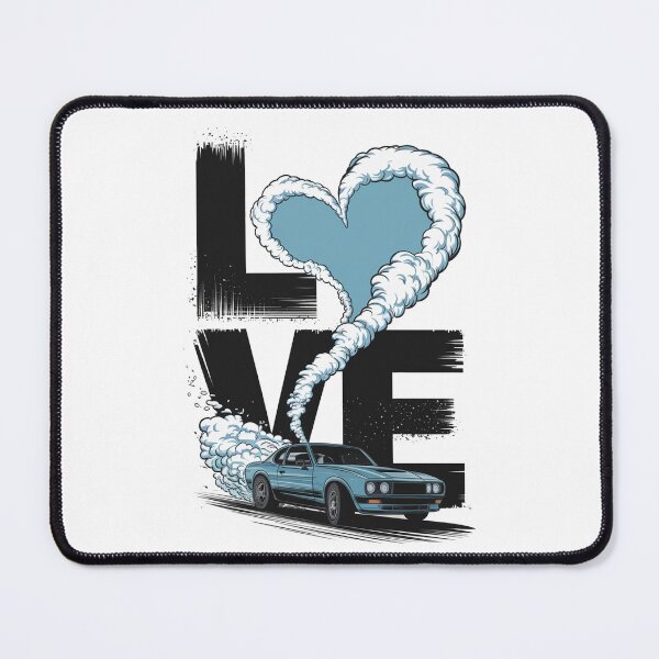 Item preview, Love Drifting Heart made of Smoke from tires designed and sold by MonkiFlipp.