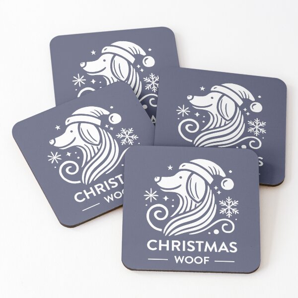 Item preview, Christmas Woof: Festive Dog Designs, Unique designed and sold by villacreativa.