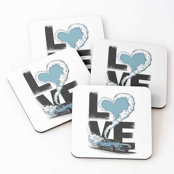 Item preview, Love Drifting Heart made of Smoke from tires designed and sold by MonkiFlipp.