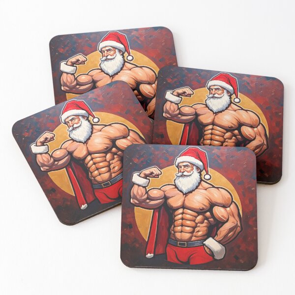 Item preview, Modern Sexy Santa Claus designed and sold by ArtFactoryAI.