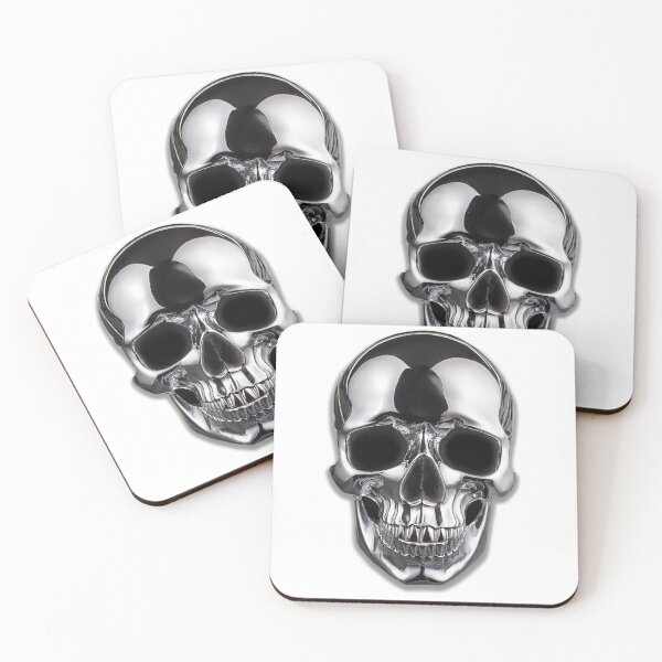 Item preview, Chrome skull  designed and sold by BIGPIX91011.