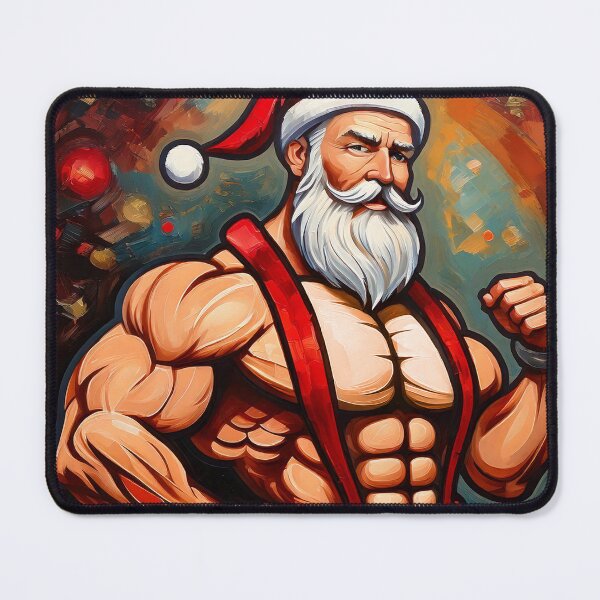 Item preview, Modern Sexy Santa Claus designed and sold by ArtFactoryAI.