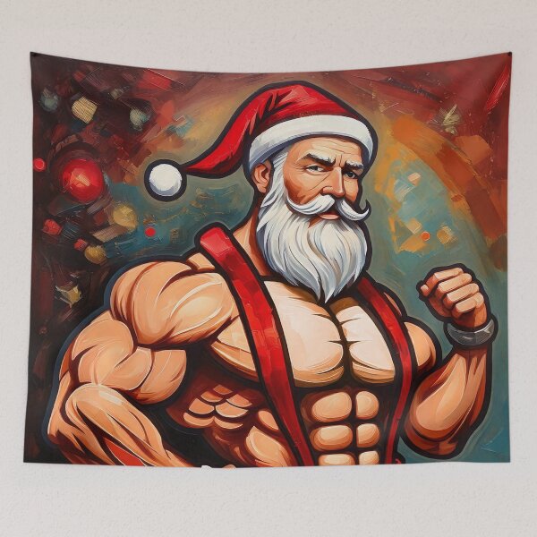 Item preview, Modern Sexy Santa Claus designed and sold by ArtFactoryAI.