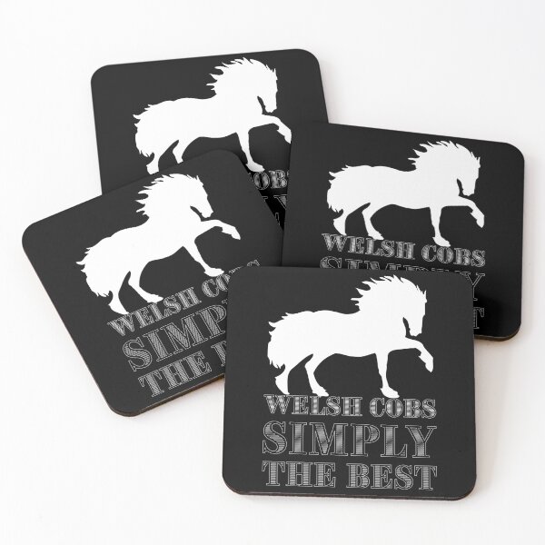 Item preview, Welsh Cobs Simply the Best - Classic Horse Lover Design designed and sold by Ladyfyre.
