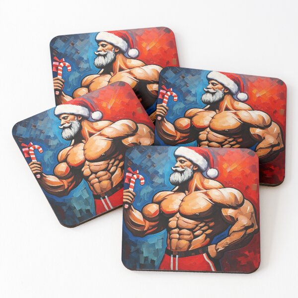 Item preview, Modern Sexy Santa Claus designed and sold by ArtFactoryAI.