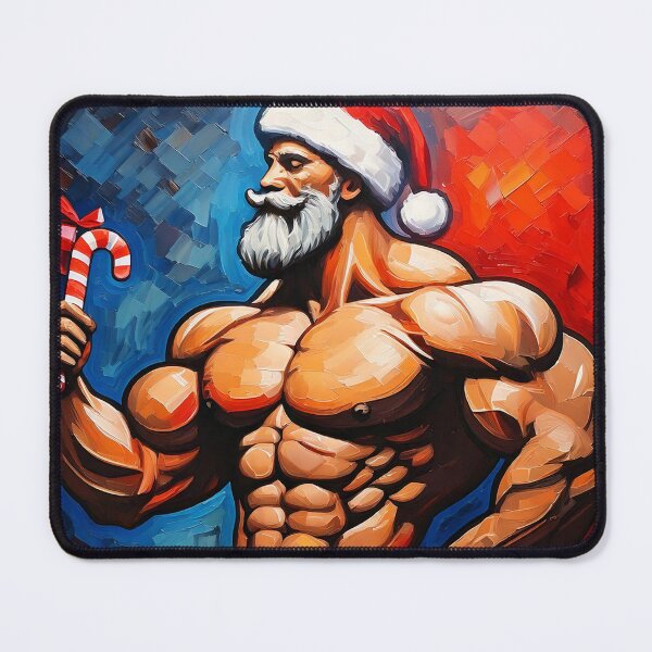 Item preview, Modern Sexy Santa Claus designed and sold by ArtFactoryAI.