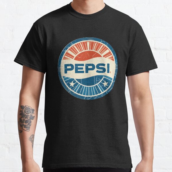 Vista previa del artículo con la obra «Logotipo vintage de Pepsi agrietado y desgastado por el sol», diseñado y vendido por neildoch.