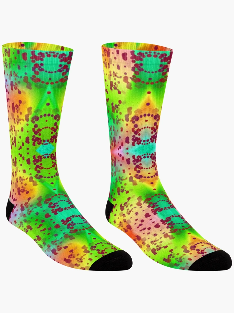 Thumbnail 3 of 5, Socks, patchwork pattern ... designed and sold by Harryucksche.