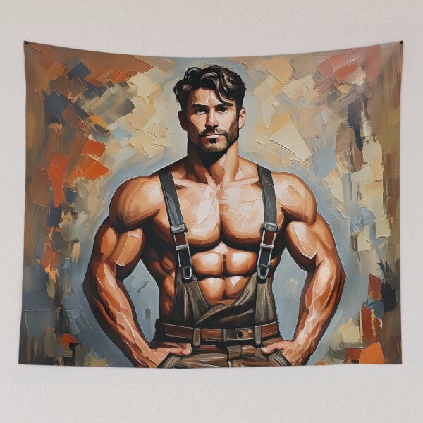 Item preview, Masculine Man designed and sold by ArtFactoryAI.