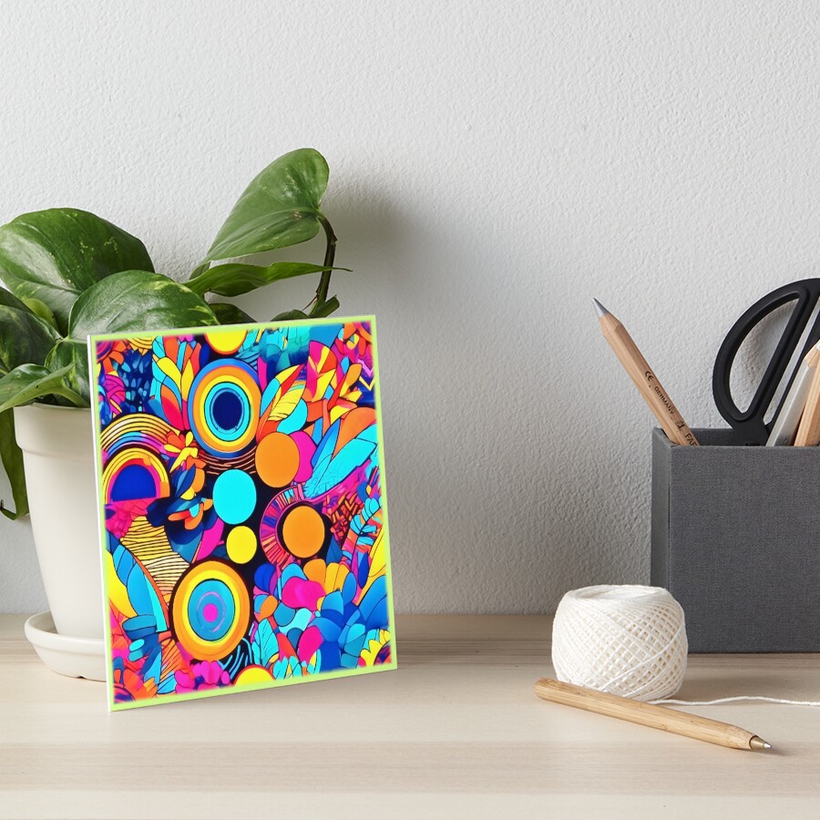 Item preview, Art Board Print designed and sold by Unique-Design-4.