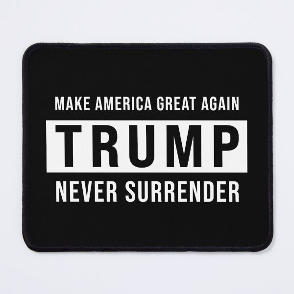 Item preview, Trump: MAGA + Never Surrender Label designed and sold by RequiemApparel.