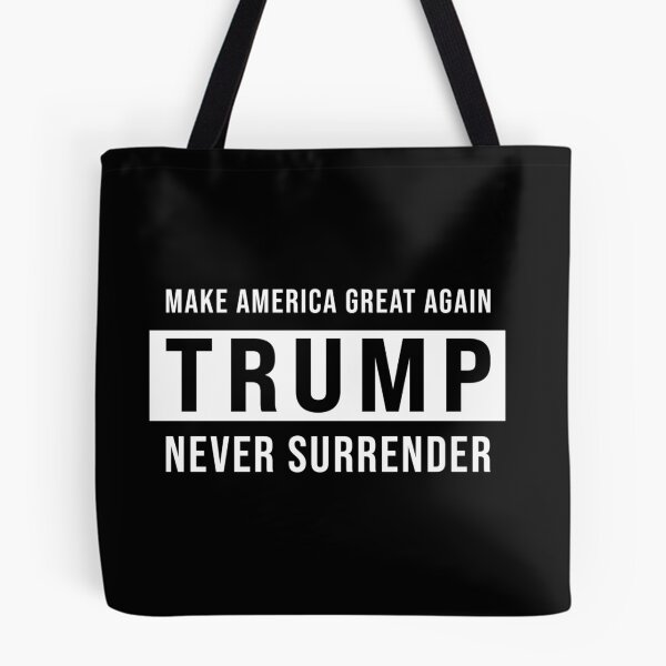 Item preview, Trump: MAGA + Never Surrender Label designed and sold by RequiemApparel.