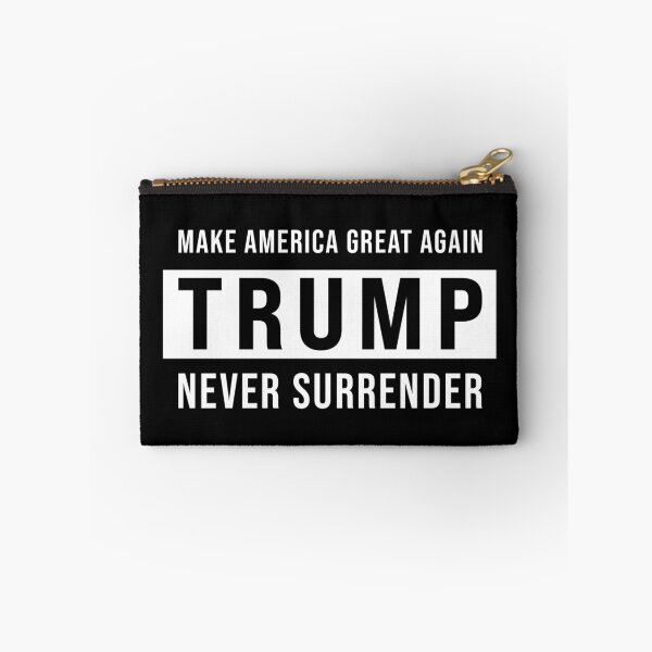 Item preview, Trump: MAGA + Never Surrender Label designed and sold by RequiemApparel.