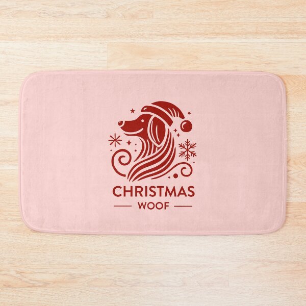 Item preview, Christmas Woof: Festive Dog Designs, Unique designed and sold by villacreativa.