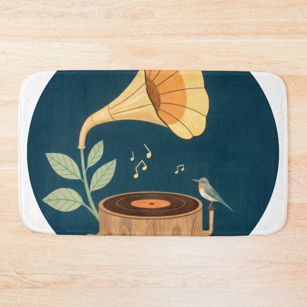 Item preview, T-Shirt Design Trending: NATURAL MUSIC designed and sold by ForeverPrintsOK.