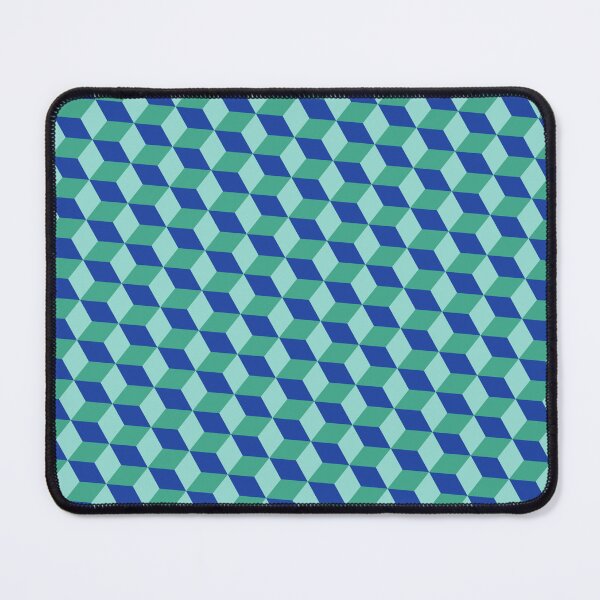 Item preview, Colorful Cube Combination Abstract Party Pattern Illusion Pyramid designed and sold by EvergreenMotifs.