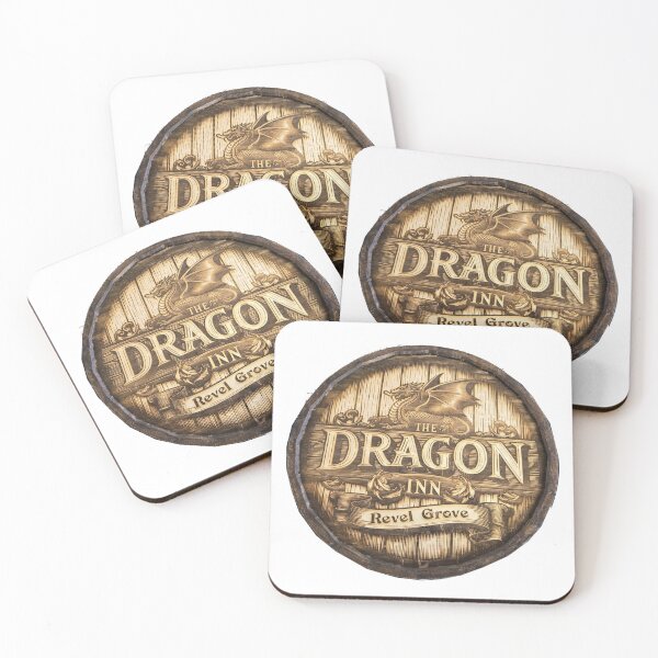 Item preview, Dragon Inn Barrel Head designed and sold by Art Off the Wood.