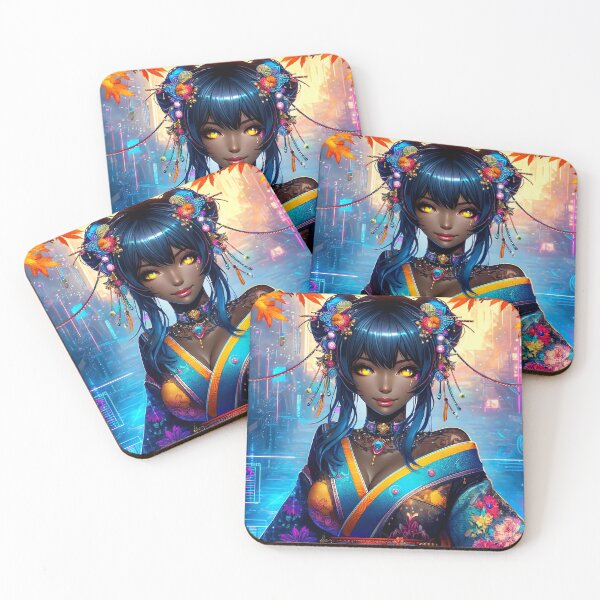 Item preview, Twilight of the Neon Blossoms designed and sold by The Journey Ain't Mid.