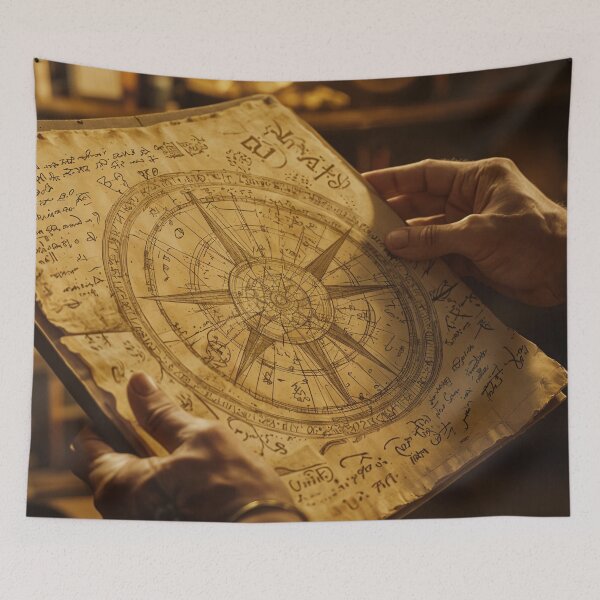 Item preview, Ancient Astral Manuscript: The Secrets of the Cosmos designed and sold by oanaunciuleanu.