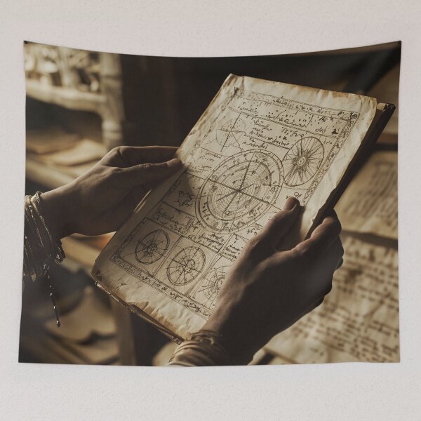 Item preview, Ancient Astral Manuscript: The Secrets of the Cosmos designed and sold by oanaunciuleanu.