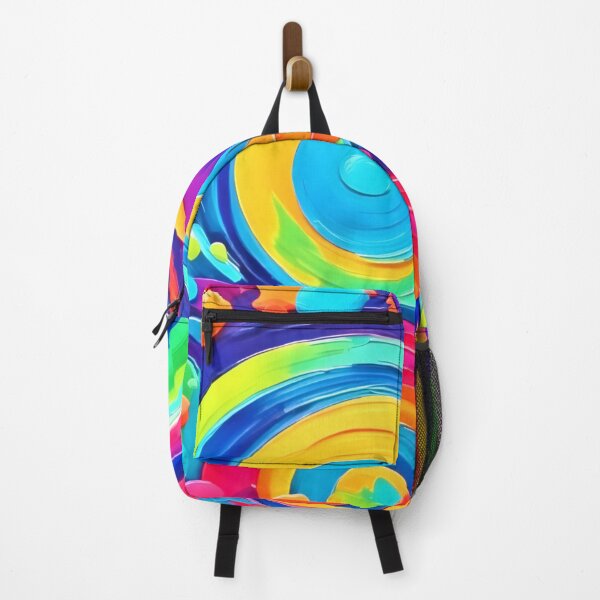 Item preview, Colorful Abstract Circles Painting designed and sold by Health And Fitness Posts e-Store.
