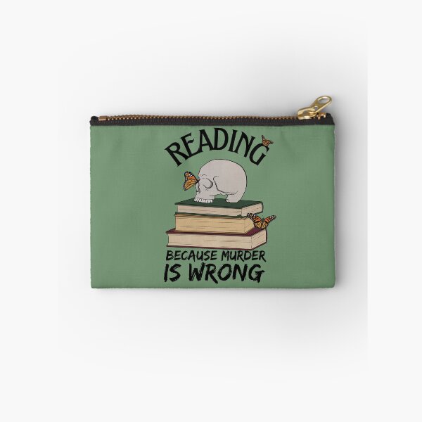 Item preview, Copy of Reading Because Murder is Wrong  designed and sold by Lampblack and Bone.