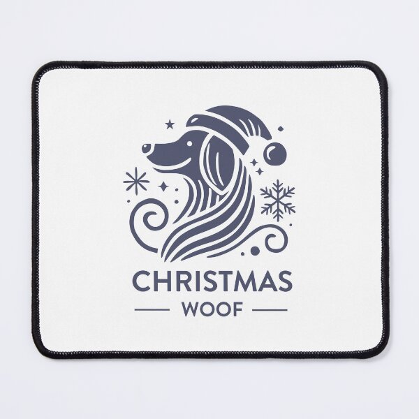 Item preview, Christmas Woof: Festive Dog Designs, Unique designed and sold by villacreativa.