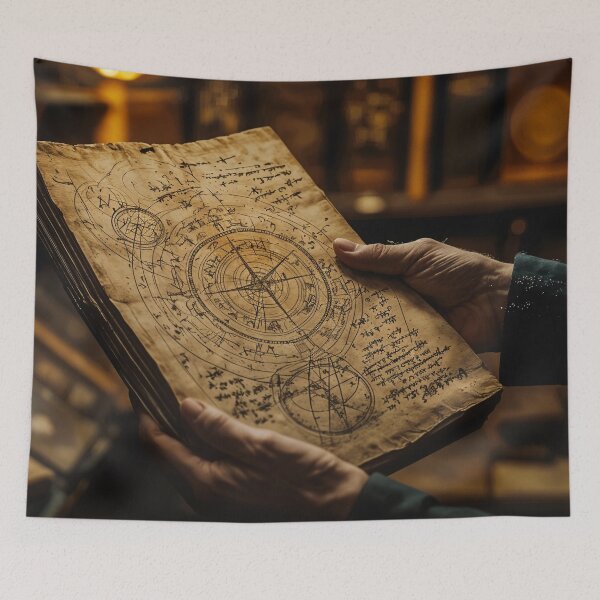 Item preview, Ancient Astral Manuscript: The Secrets of the Cosmos designed and sold by oanaunciuleanu.
