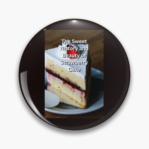 Item preview, Discover the sweet history and charm of strawberry cake!  designed and sold by CUTESTUFFnow.