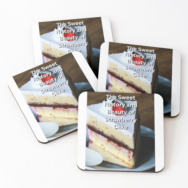 Item preview, Discover the sweet history and charm of strawberry cake!  designed and sold by CUTESTUFFnow.