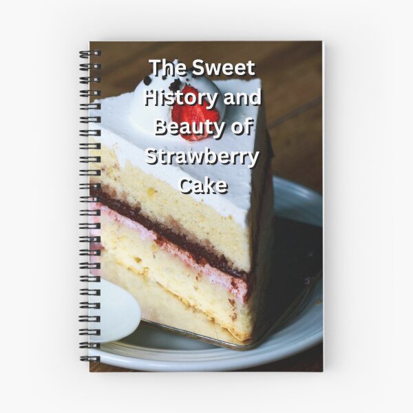 Item preview, Discover the sweet history and charm of strawberry cake!  designed and sold by CUTESTUFFnow.