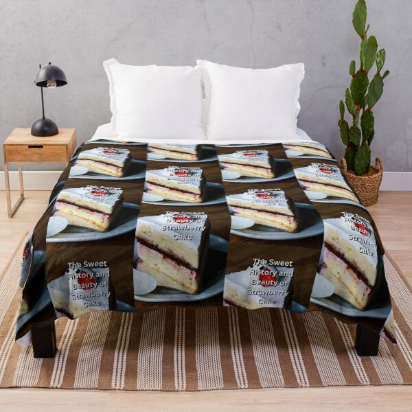 Item preview, Discover the sweet history and charm of strawberry cake!  designed and sold by CUTESTUFFnow.