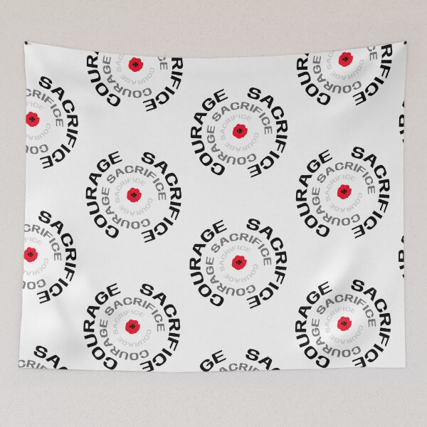 Item preview, Remembrance Day - Courage and Sacrifice - November 11 designed and sold by InspiredCreatives.