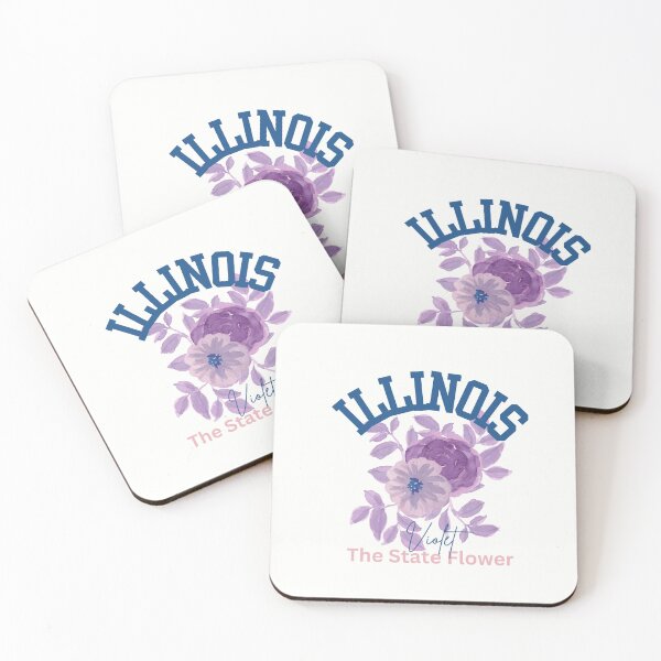 Artikelvorschau, Illinois State Flower Violet Klassisches T-Shirt Aufkleber entworfen und verkauft von ThinkNature!.