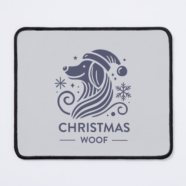 Item preview, Christmas Woof: Festive Dog Designs, Unique designed and sold by villacreativa.