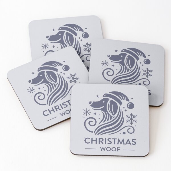 Item preview, Christmas Woof: Festive Dog Designs, Unique designed and sold by villacreativa.