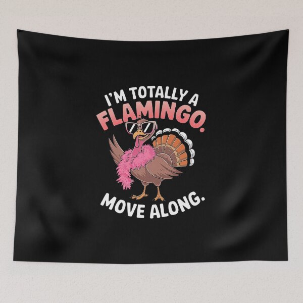 Item preview, Funny Turkey Flamingo Disguise,For Turkey Lovers,For Thanksgiving designed and sold by love3617.