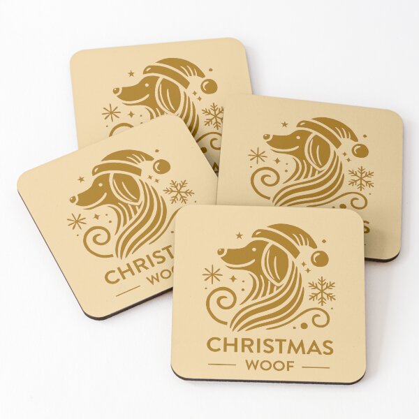 Item preview, Christmas Woof: Festive Dog Designs, Unique designed and sold by villacreativa.