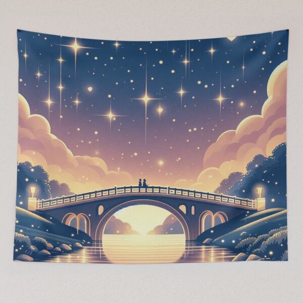Item preview, Starry Dream on the Bridge designed and sold by Nataschaaa.