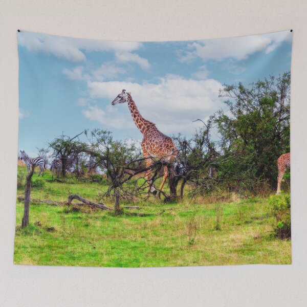 Item preview, Giraffe Landscape designed and sold by Kay Brewer.