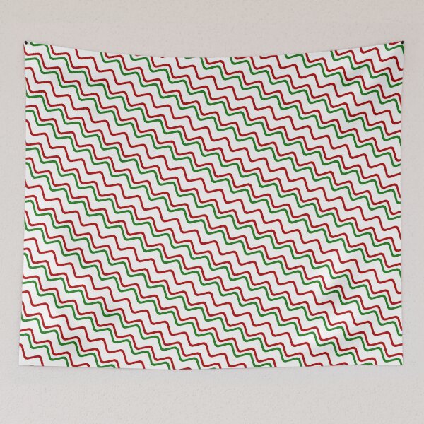 Item preview, Varying Color Waves Flowing Colorful Waving Happy Holiday designed and sold by EvergreenMotifs.