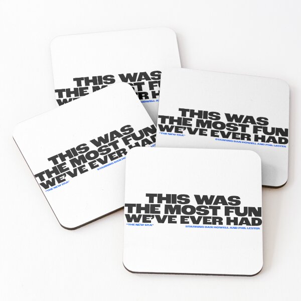 Item preview, dan and phil - the most fun (type design - black) designed and sold by starburnt.