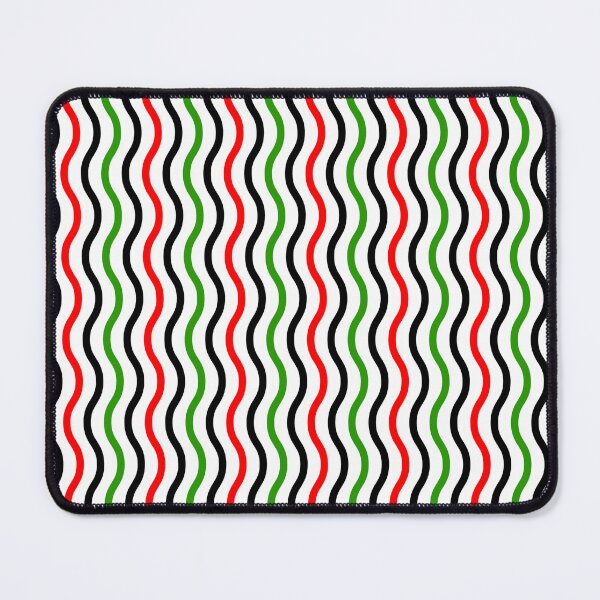 Item preview, Varying Color Waves Flowing Colorful Waving Happy Holiday designed and sold by EvergreenMotifs.