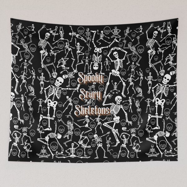 Item preview, Spooky Scary Skeletons designed and sold by Craftonmegan.
